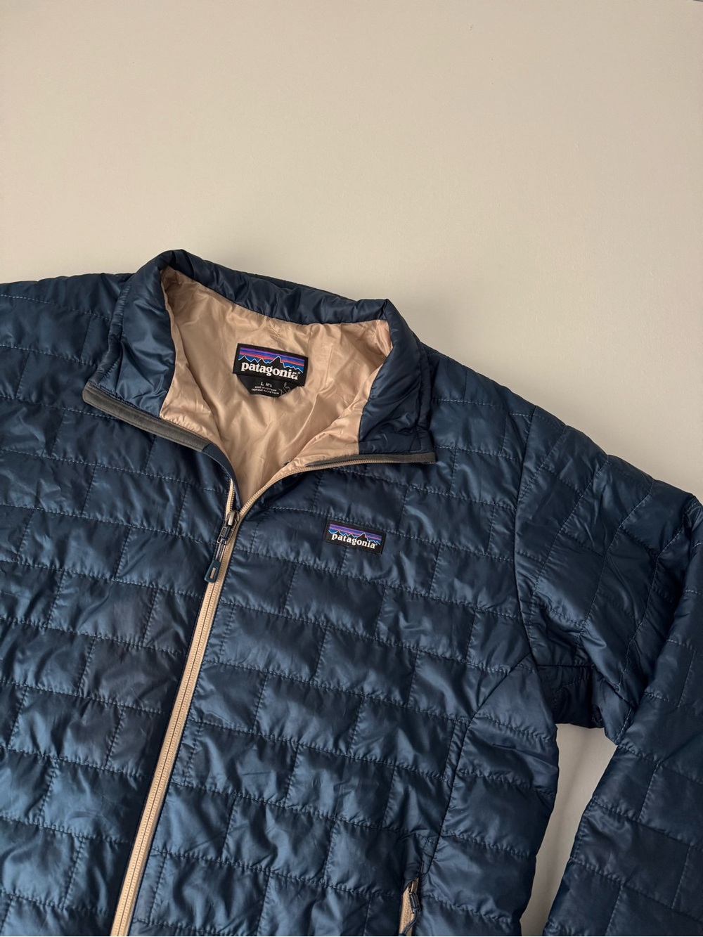 Men’s Patagonia Blue Nano Puff Jacket - Picture 2 of 7